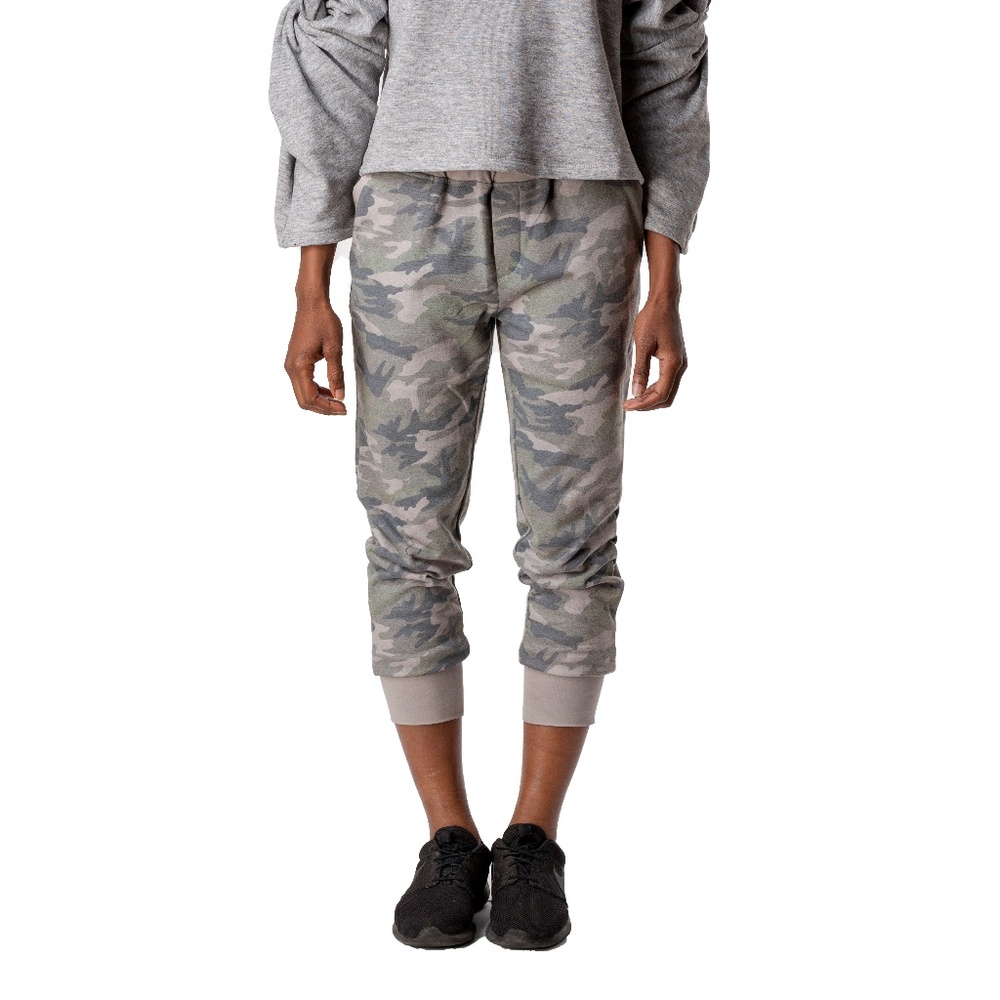 Monoreno Camo Long Pants - Olive
